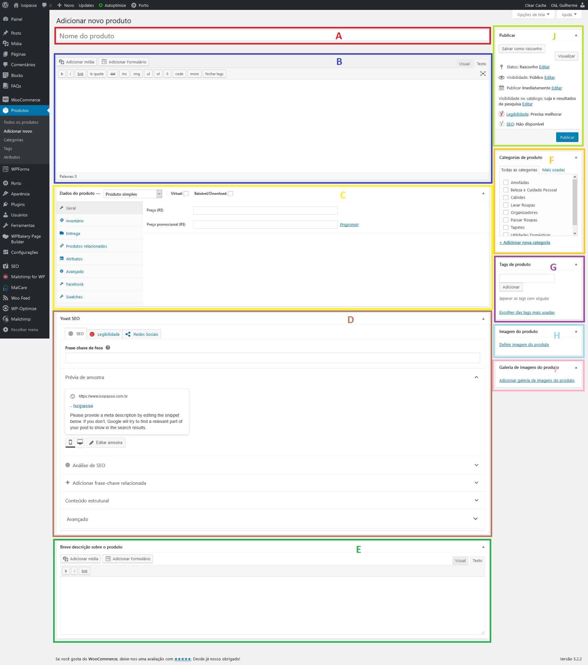 Como Cadastrar produtos no Woocommerce e otimizar o SEO - Guia Definitivo 36