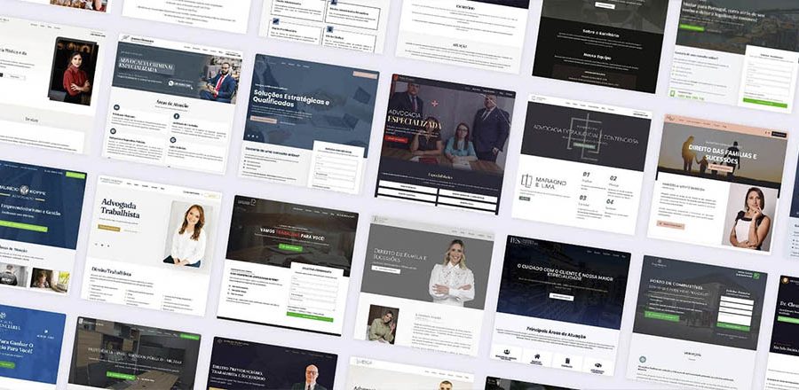 site para advogado
